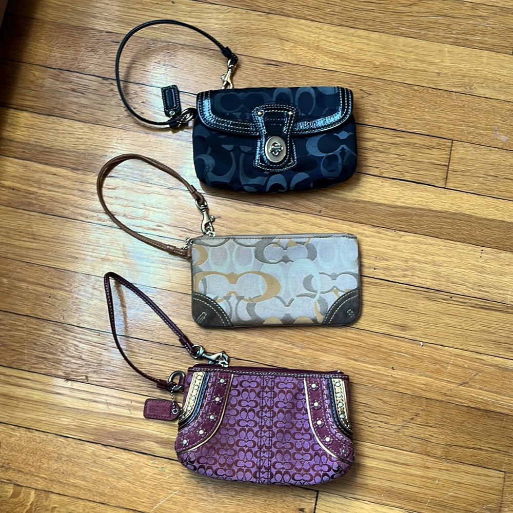 Coach Wristlets
